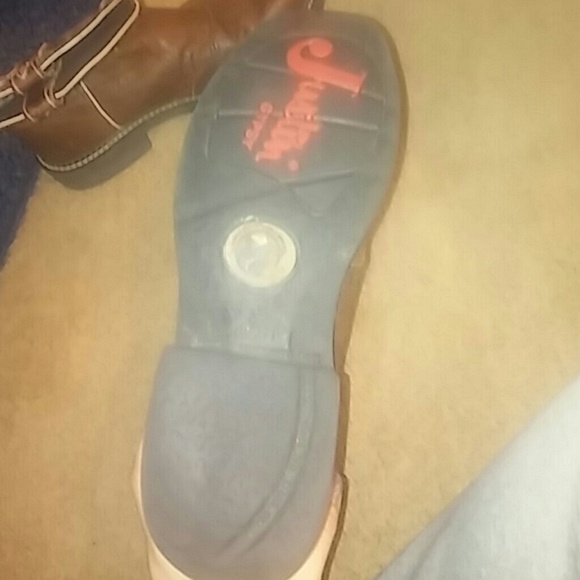 Justin Cowgirl Boots 8.5B - Picture 2 of 4